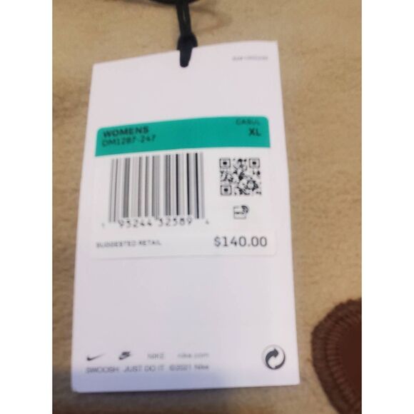 Travis Scott Nike x CACTUS CORP Women's Soft Cropped Pullover Crew Sweatshirt Si - Picture 14 of 15